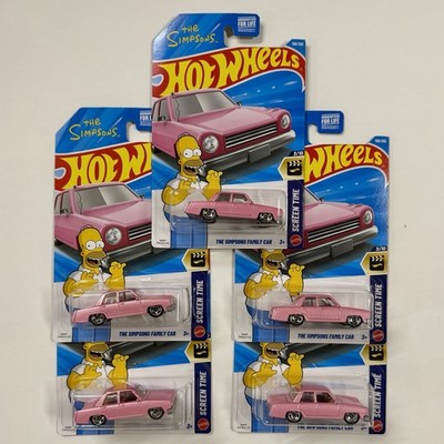 Hot Wheels 2026 - The Simpsons Homer Family Car - Lot of 5