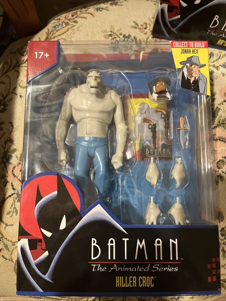 McFarlane Batman la Serie Animada Batman Killer Croc Ra's Al Ghul ¡Envío Rápido! Foto 2 de 4