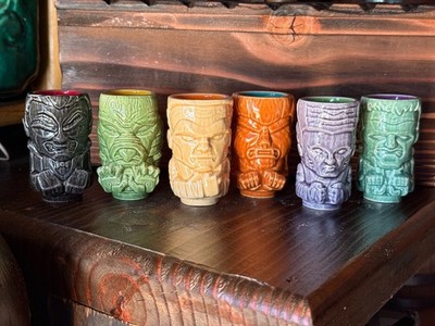 2017 Geeki Tikis Monster Mini Mugs 2oz Rare Beeline Creative Set NEW