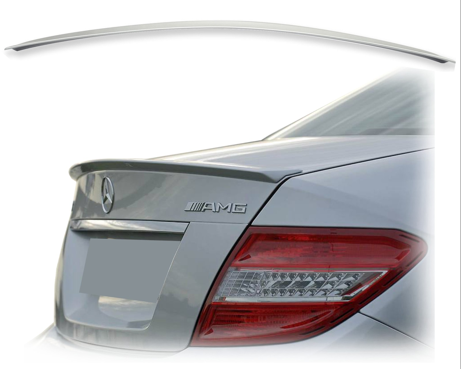 New For Mercedes C W204 Spoiler Lip With Approval