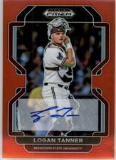 2022 Panini Prizm Draft Picks Baseball RED PRIZMS Autograph Cards Pick From List
