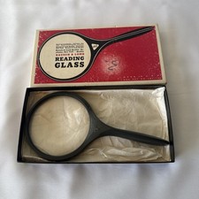 Vintage Bausch  Lomb USA Reading Glass 81-33-03 Magnifying Glass