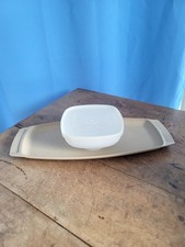 Tupperware Vintage Chip/Dip Servette Relish(3653B4)USA Orlando Fla.