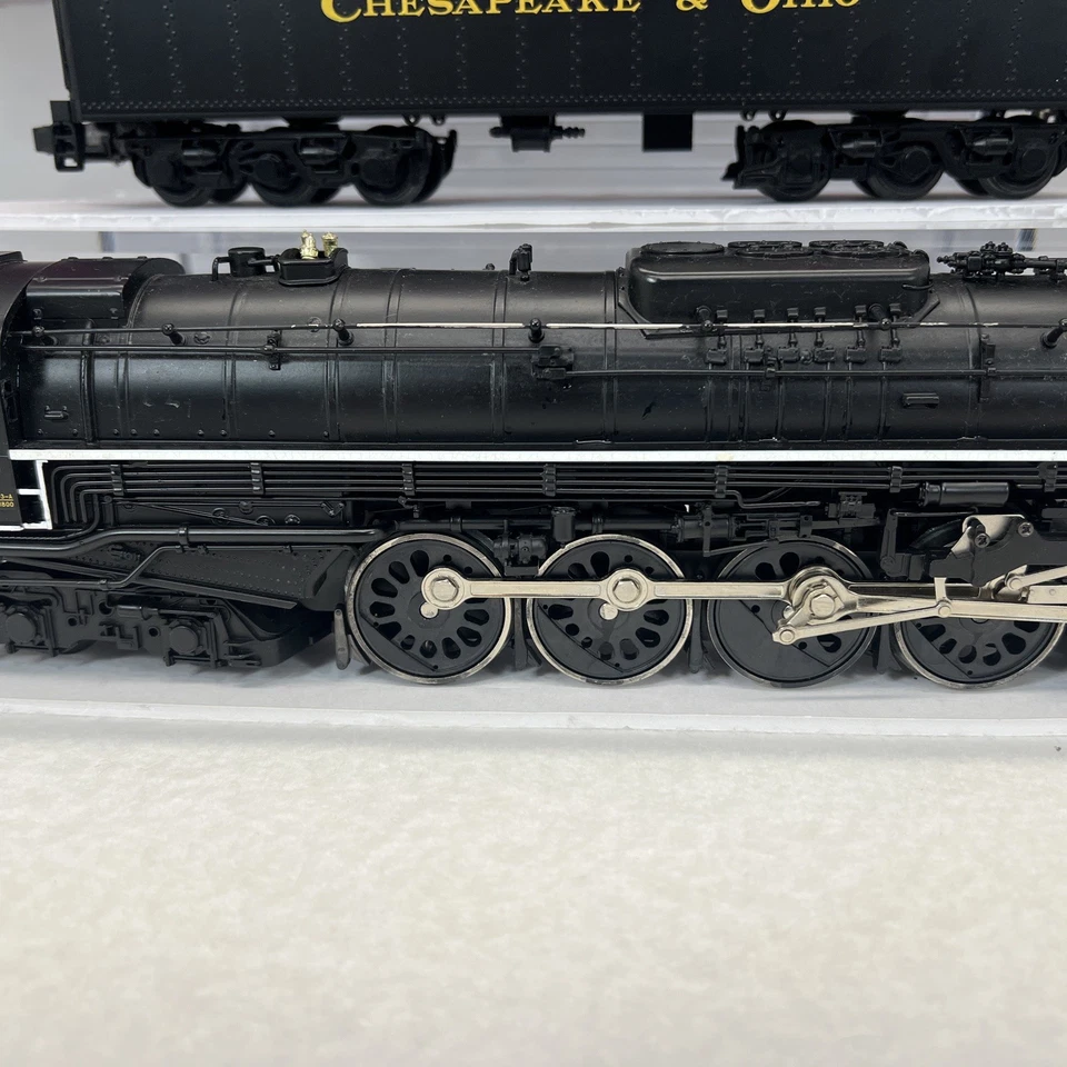 MTH Premier 20-3035-1 Chesapeake & Ohio Greenbrier 4-8-4 UPGRADED PS.2 O Used - Image 4 of 4