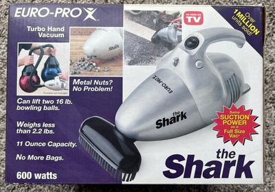 #ad #ad Shark Euro Pro X Turbo Hand Held Vacuum Model EP033 600W Bagless FREE SHIPPING $34.95