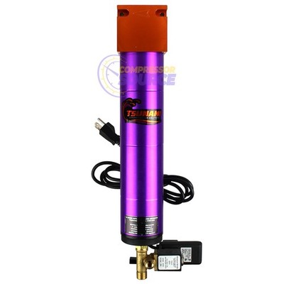 Tsunami 3/4'' NPT 250 PSI Filtration Water Separator w/ Electronic Drain 120 CFM