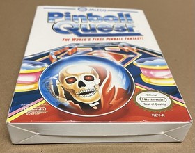 PINBALL QUEST Game complete with Box & Manual Nintendo NES
