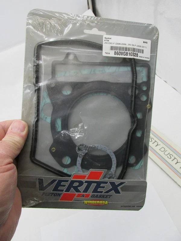 Kit de juntas Vertex KTM 06-09 250 EXC-F 05-11 250 SX-F 860VG810328 Foto 4 de 4