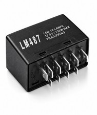 Lm487 Led Flasher Relay For Warning And Turn Signal Fix Hyper Flash Module Bl...