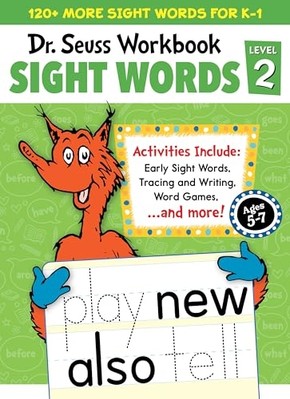 Dr. Seuss Sight Words Level 2 Workbook : A Sight Words  -  NEW Seuss