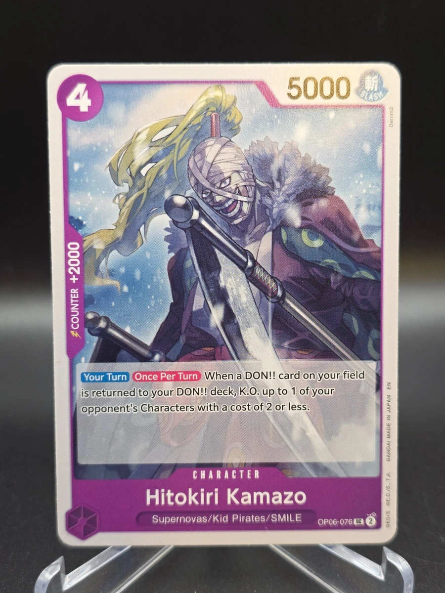 25+ Hitokiri Kamazo OP06-076 Wings of the Captain for sale