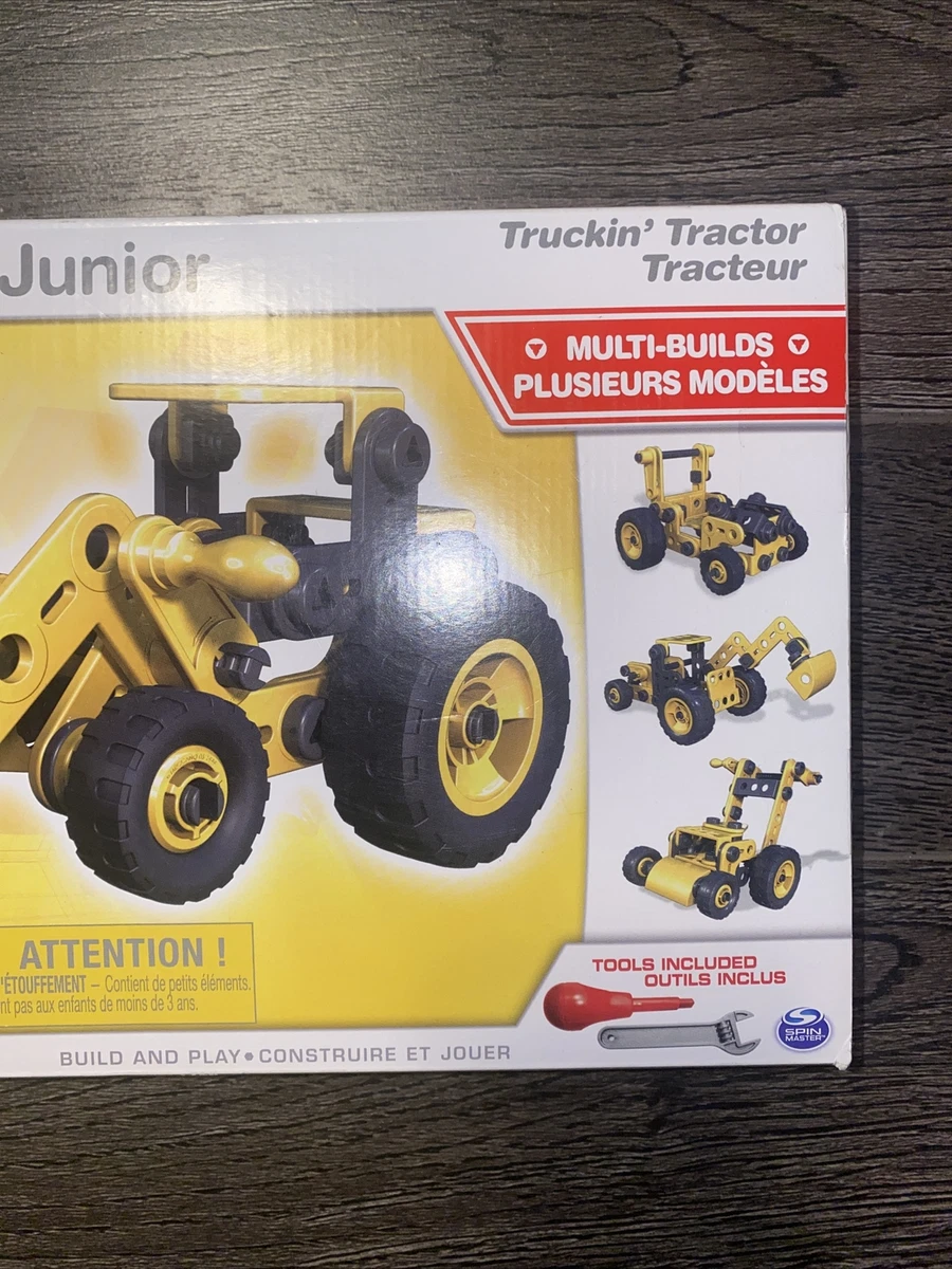  Meccano-Erector Junior, Truckin' Tractor, 4 Model Building Kit  : Toys & Games