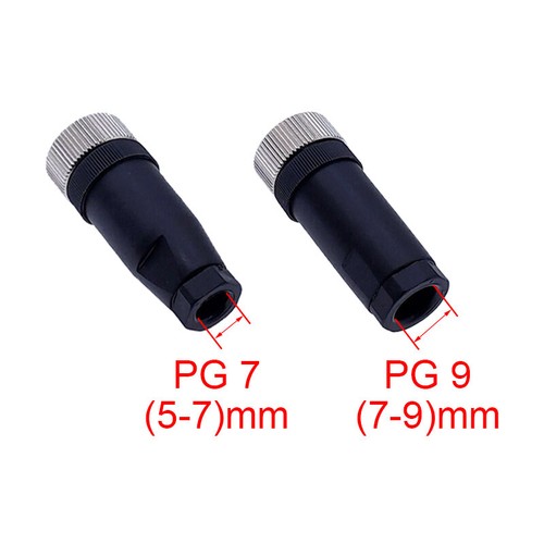 M12 Connector 4 5 8 12 Pin Sensor Adapter Male/Female Straight/Right Angle Plug - Picture 17 of 19