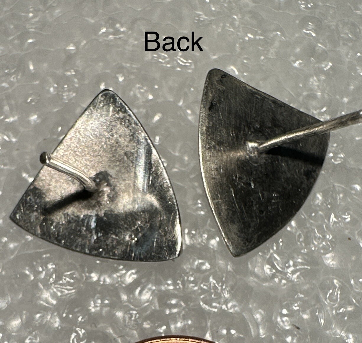 Vintage Sterling Solid Silver . 925  Post Earring… - image 4