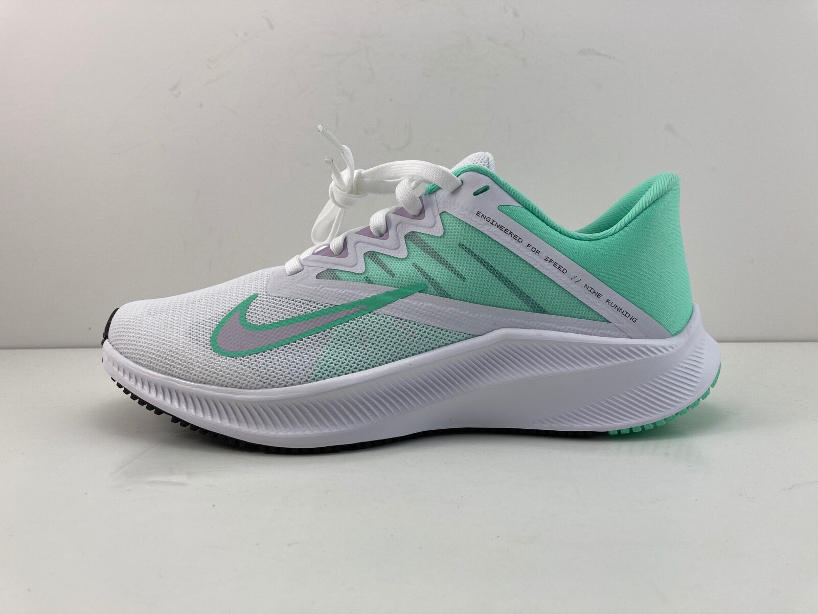 Women Nike Quest 3 Running Shoes Size 7 White Lilac Green Black CD0232 111  | eBay