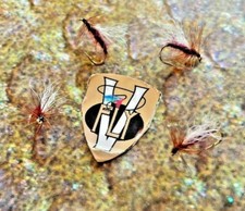 4 V Fly Size 12 Ultimate Dark Claret Bob's Bits Trout Flies