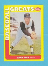 1990 Swell Baseball Greats # 28 Elroy Face -- Pittsburgh Pirates