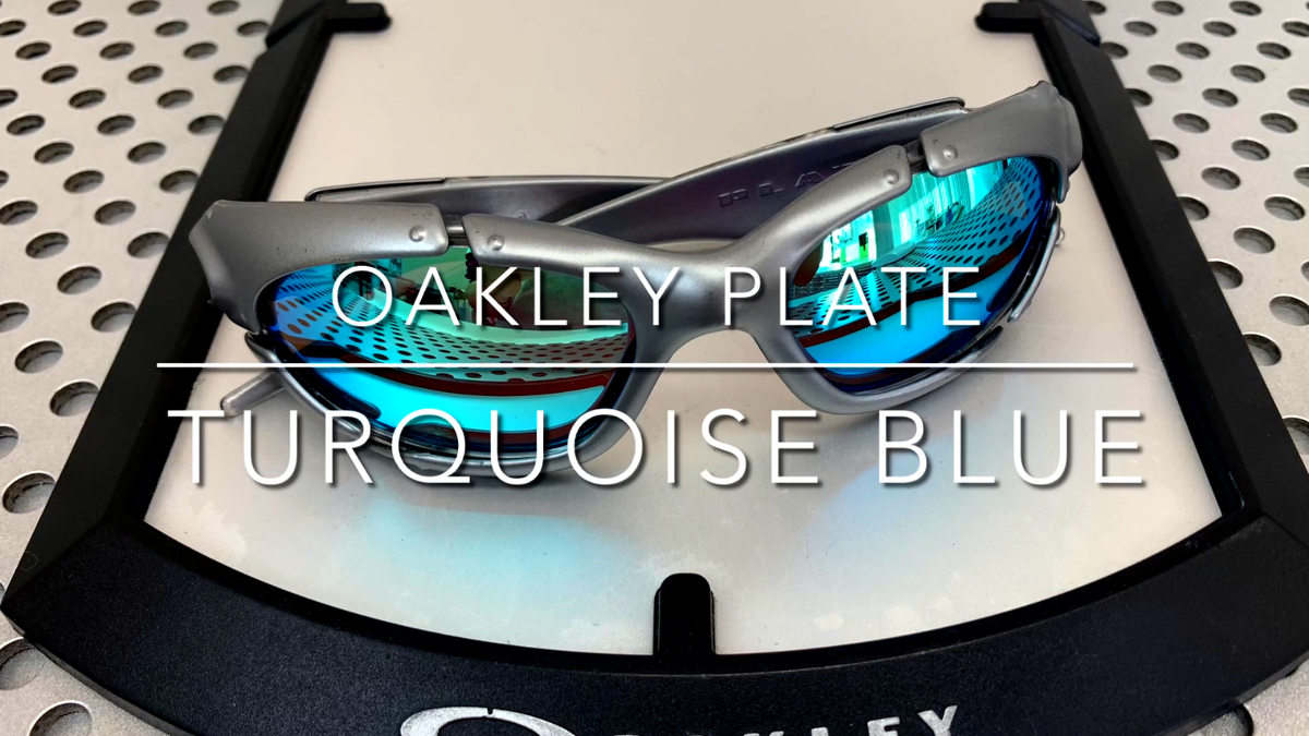LINEGEAR Turquoise Blue - Non Polarized Lens for Oakley Plate [PL