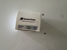 Arecont Vision MPM6.0 6mm, f/1.6, Fixed Iris, MicroDome Lens