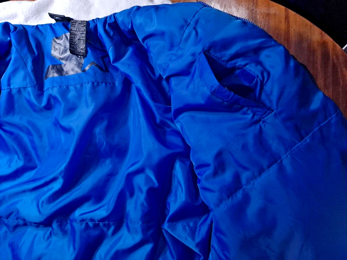 Vintage Starter Bubble Down Puffer Jacket y2k Fea… - image 9