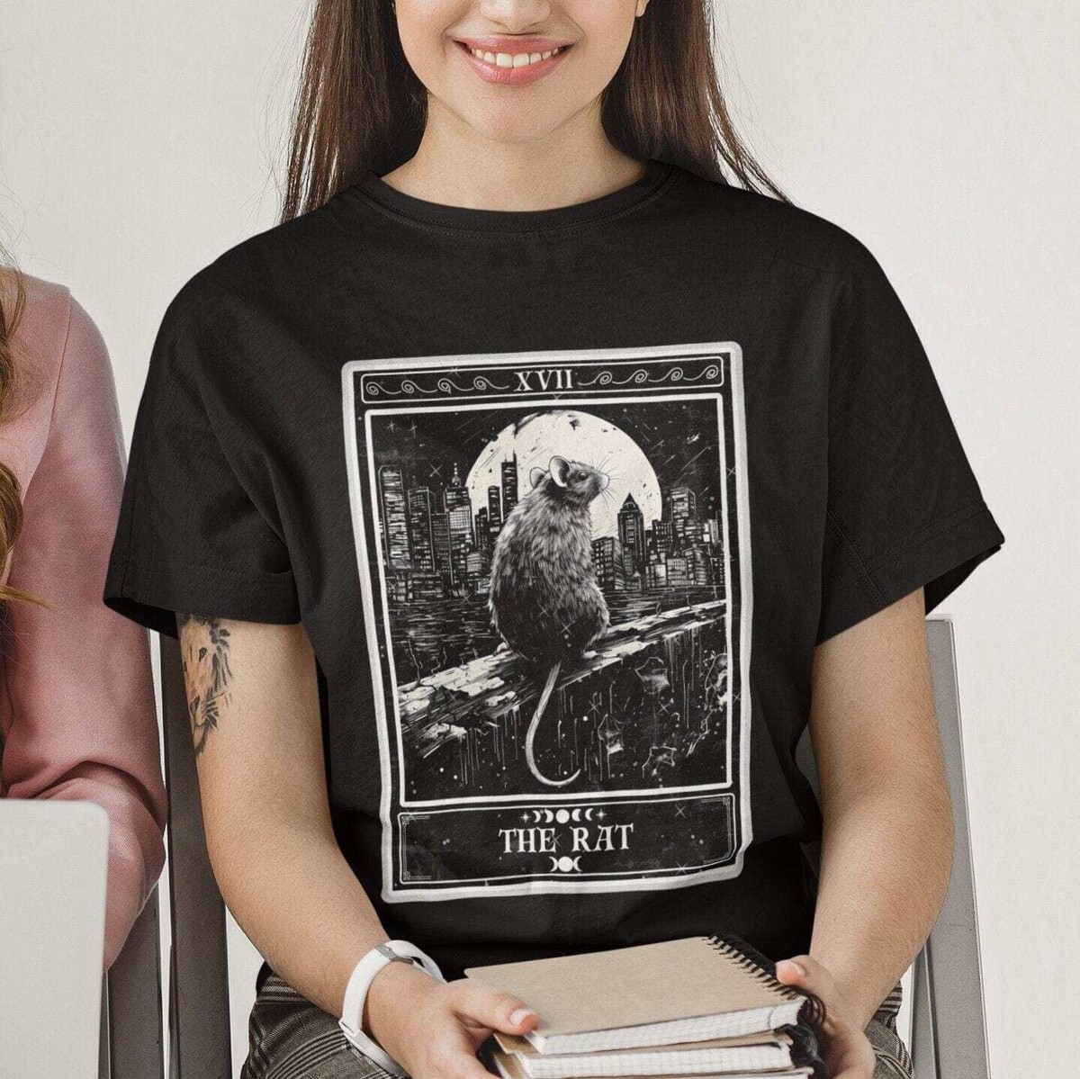 The Rat Tarot Card Shirt Animal Lover | eBay The Rat Tarot Card Shirt Animal Lover | eBay