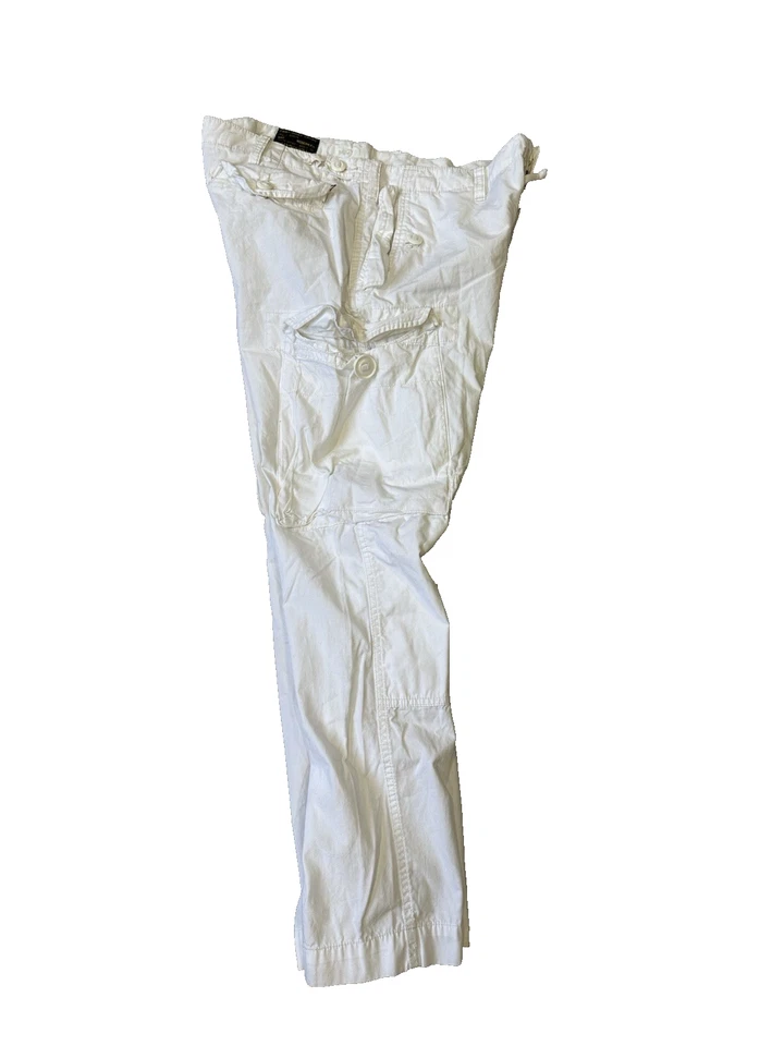 Мужские брюки-карго Polo Ralph Lauren военные белые RL-067 размер 34 Mil- j-4883A - Изображение 4 из 4