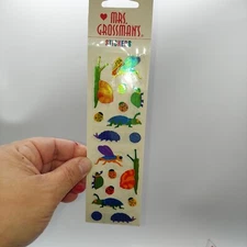 NEW NOS Mrs. Grossman's insects bugs iridescent pearlized  stickers