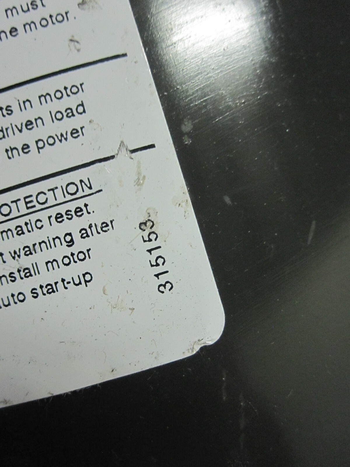 US MOTORS K55HXCLN1469 1/31/6 HP condenser fan motor 5464. eBay