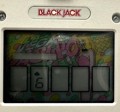 Vintage Nintendo Blackjack Handheld Video Game BJ60 Multi-Screen