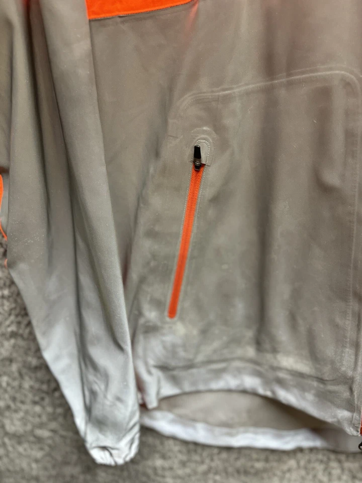 Men’s Nike Shield Flash Reflective Running Jacket Size Large Orange - Image 4 of 4