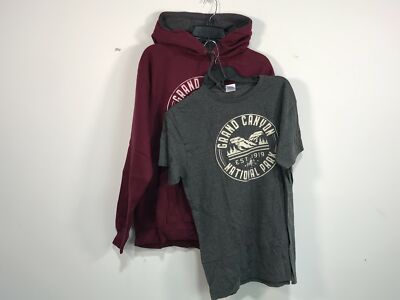 Prairie Mountain Grand Canyon Hoodie T-Shirt -Size Medium