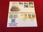 1975 Falkland Islands x 2 FDC