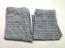 32 Degrees Heat Youth Kids 2-Pack Leggings Set, Gray, Size Large 14/16