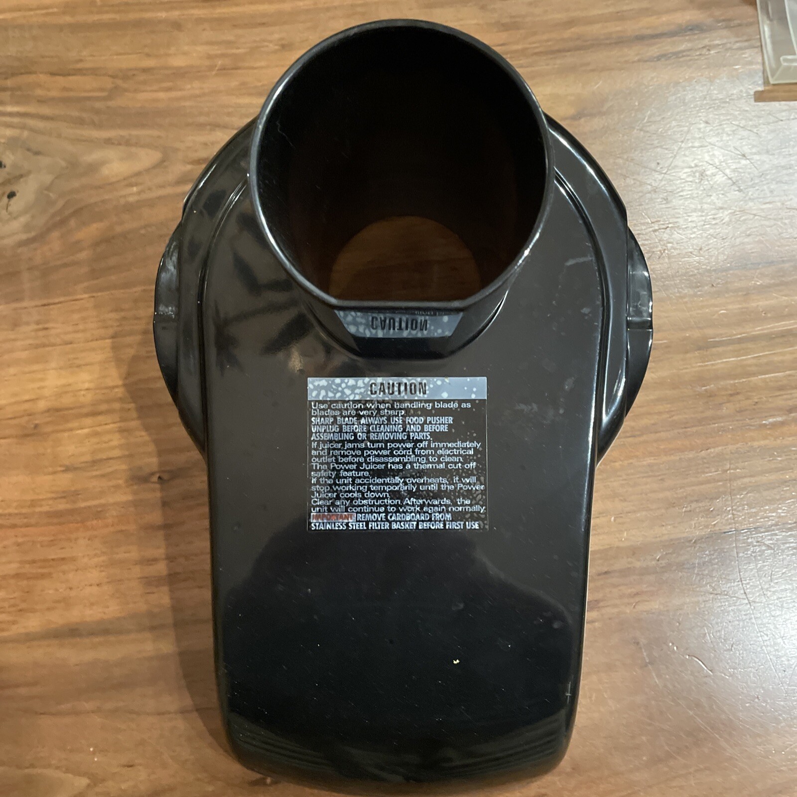 Jack Lalanne Power Juicer Parts Replacement LID PULP GUARD TOP CL003AP