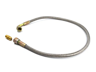 Ölzulauf Leitung Stahlflex Adapter 60cm AN4 Turbo VR6 Garrett GT28 GT30 GT35 T3