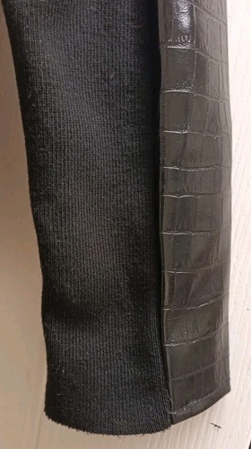 River Island Jacket Faux Croc Leather Size 8 - 第 5/7 張圖片
