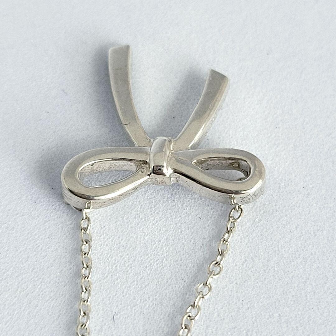 【TATIANA】(Silver925) Ivy Ribbon Necklace / 追跡送 TATIANA] 韓国☆SILVER925☆Ivy Ribbon Necklace (TATIANA