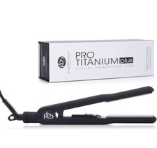 Paul Brown Hawaii - Pro Titanium Plus - Digital Hairstyling Iron in black