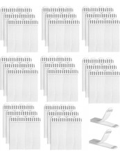 48Pair Picture Hanging Strip Wall Sticky Picture Hanger No Damage Adhesive