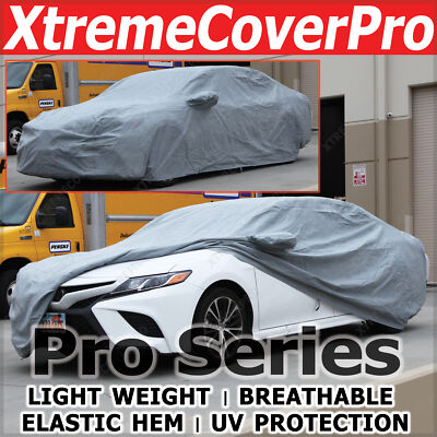 BREATHABLE CAR COVER W/MIRRORPOCKET -GREY FOR 2023 2024 NISSAN SENTRA