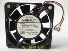 NMB 2406KL-01W-B29 6015 DC5V 0.12A 60 15MM 3-Pin Dual Ball Cooling Fan