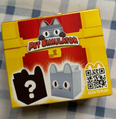 mcdonald 2024  grey cat pet simulator happy meal unopened new toy 2024