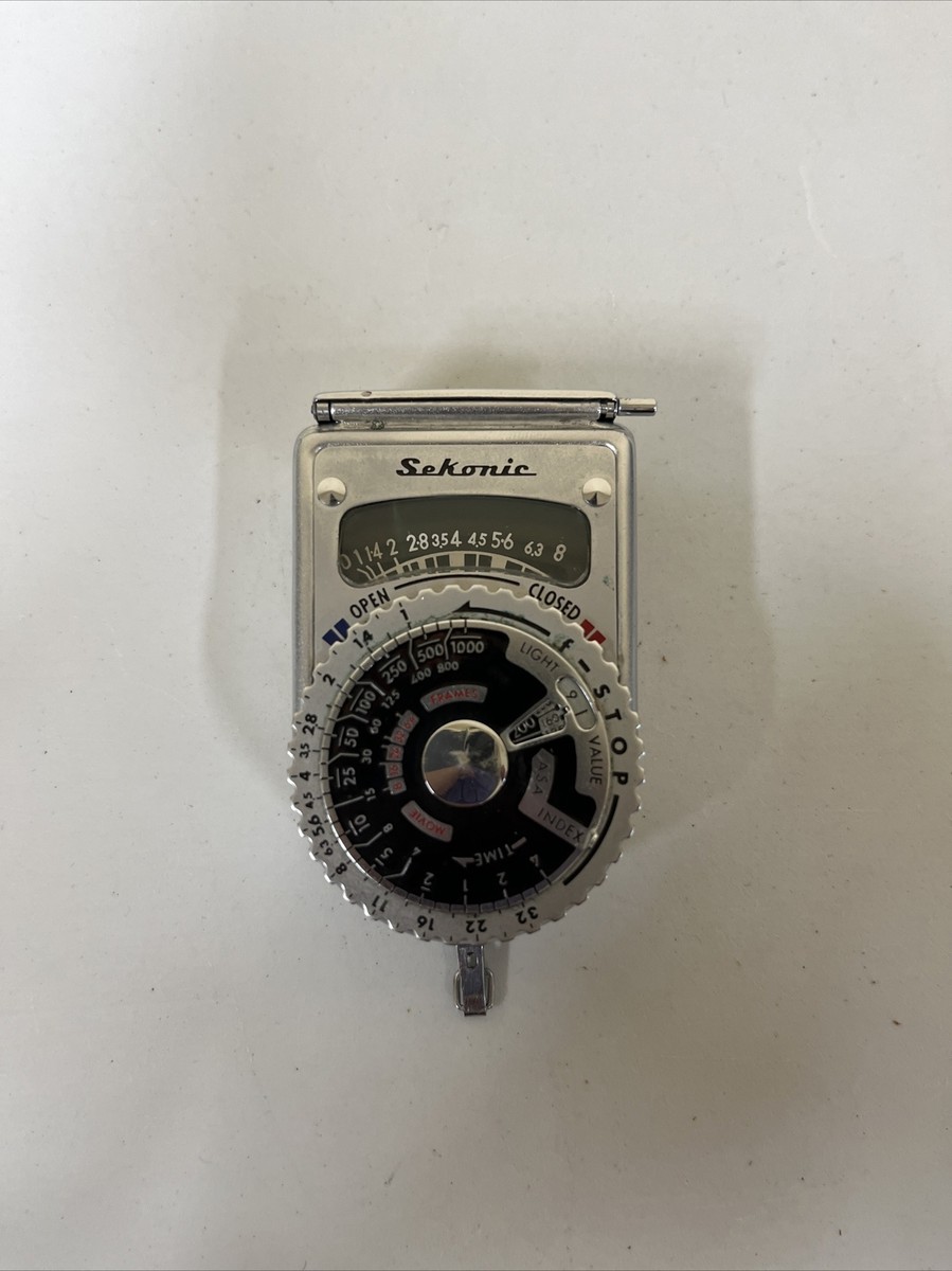Seiko SEKONIC Type L-VI Light Exposure Meter TESTED&WORKING