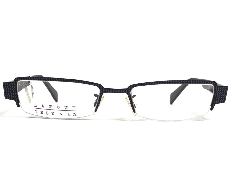 Lafont Issy & LA 眼镜框 ROBIN 751 蓝色斑点紫色 50-17-137 — 第 2/4 张图片