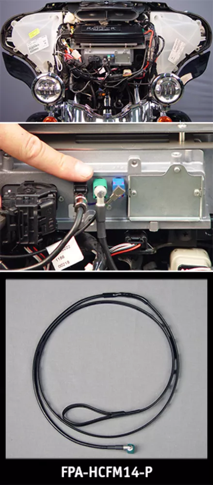 Street glide on sale hidden antenna