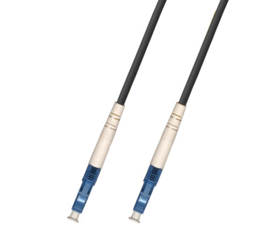 10M (32.8ft) LC-LC Outdoor Armored Fiber Optic Cable Simplex Singlemode 9/125