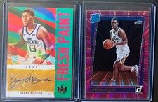 2 Cards-Panini Court Kings FRESH PAINT /99 & Donruss Basketball JARED BUTLER RC