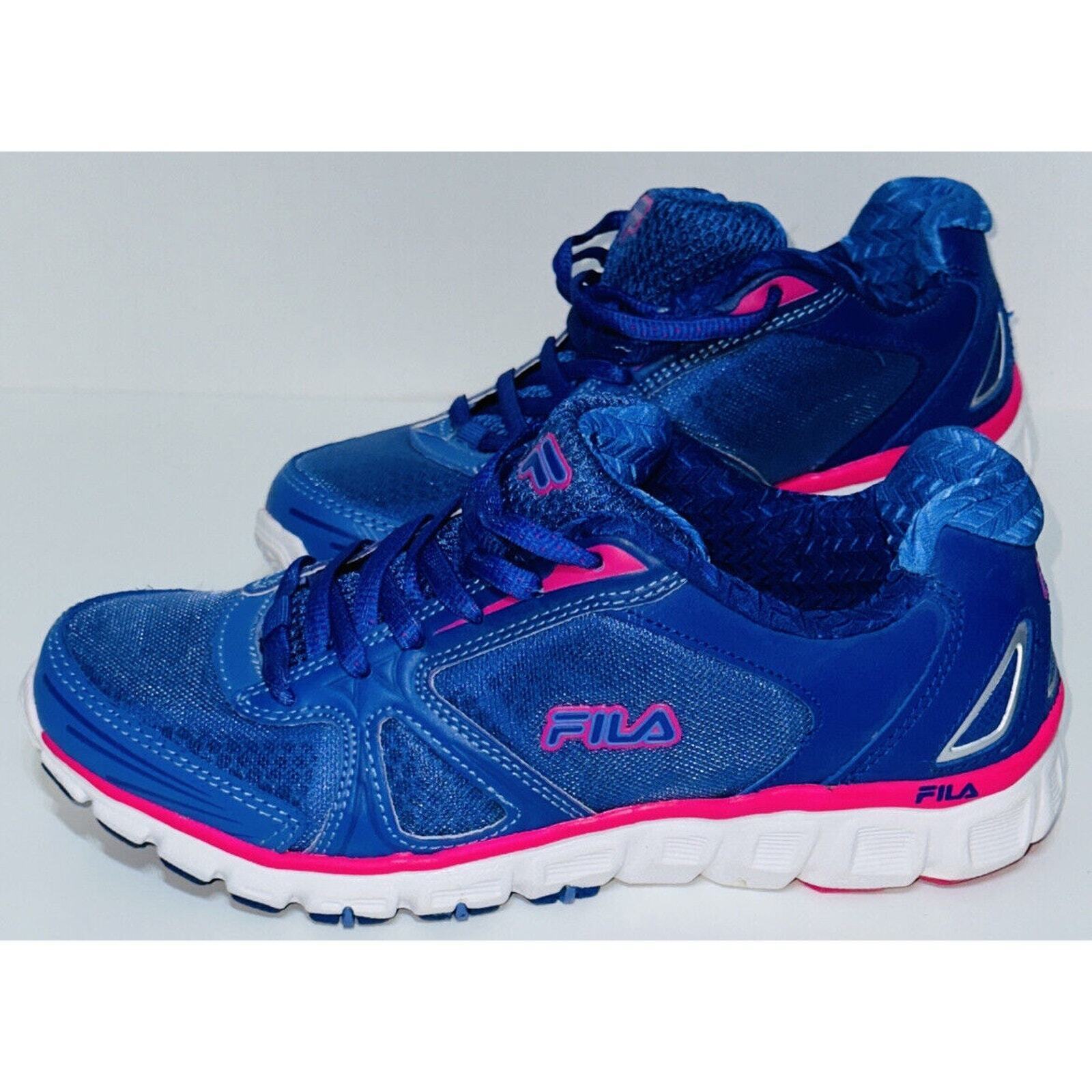 Fila Womens Memory Foam 5SR20942-466 Purple Pink Running Shoes Size 6.5 Clean