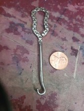 Vintage Metal Shoe Button Hook DZ6 T 3