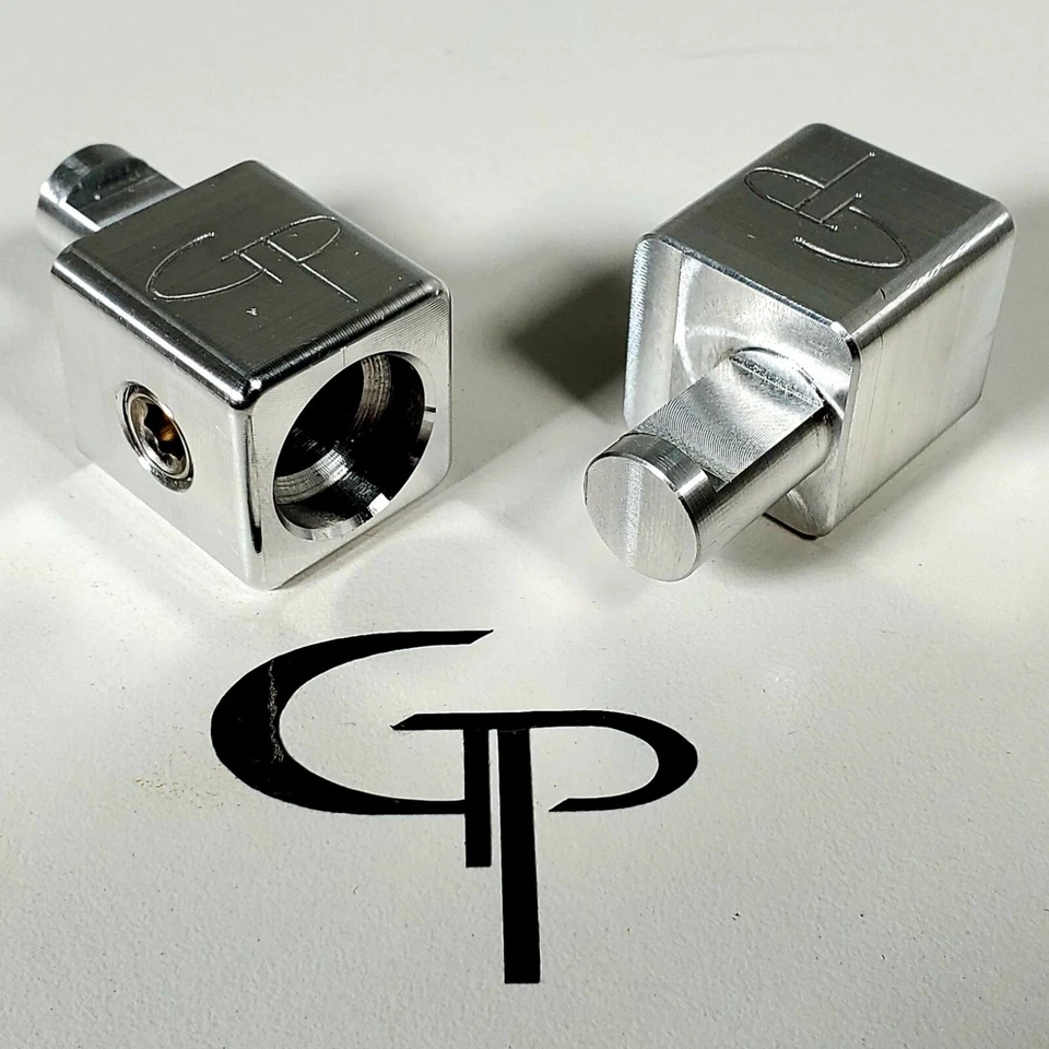 GP Car Audio 1/0 AWG to 1/0 GAUGE Machined Amp Input Reducers Pair - Image 2 of 4